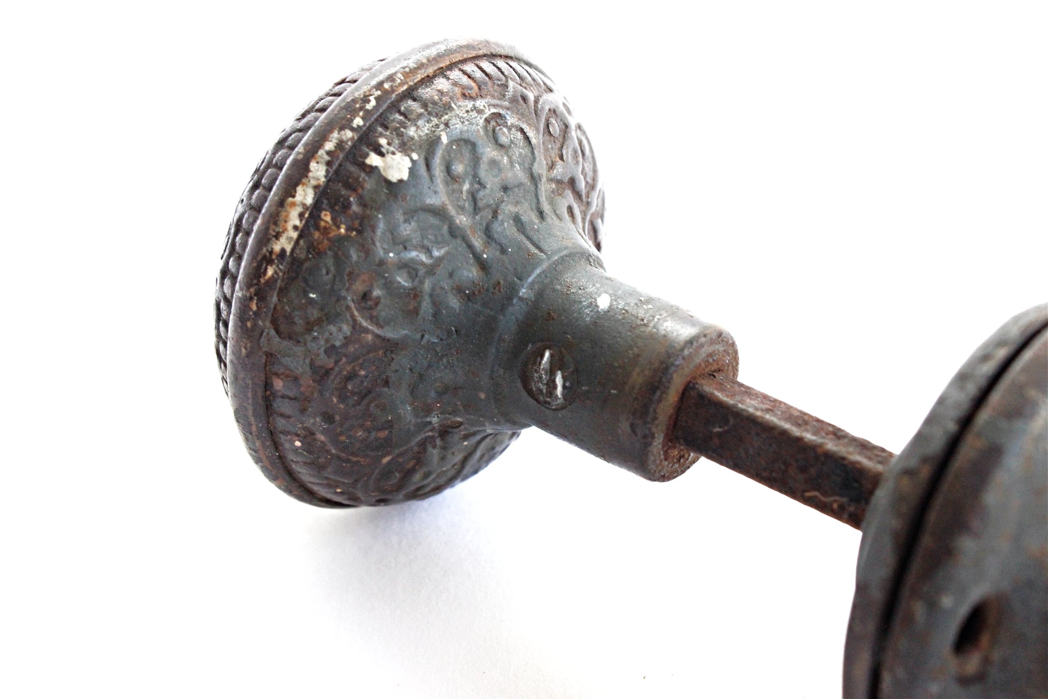 Antique Bronze Door Knobs, Victorian Style Door Knob Set