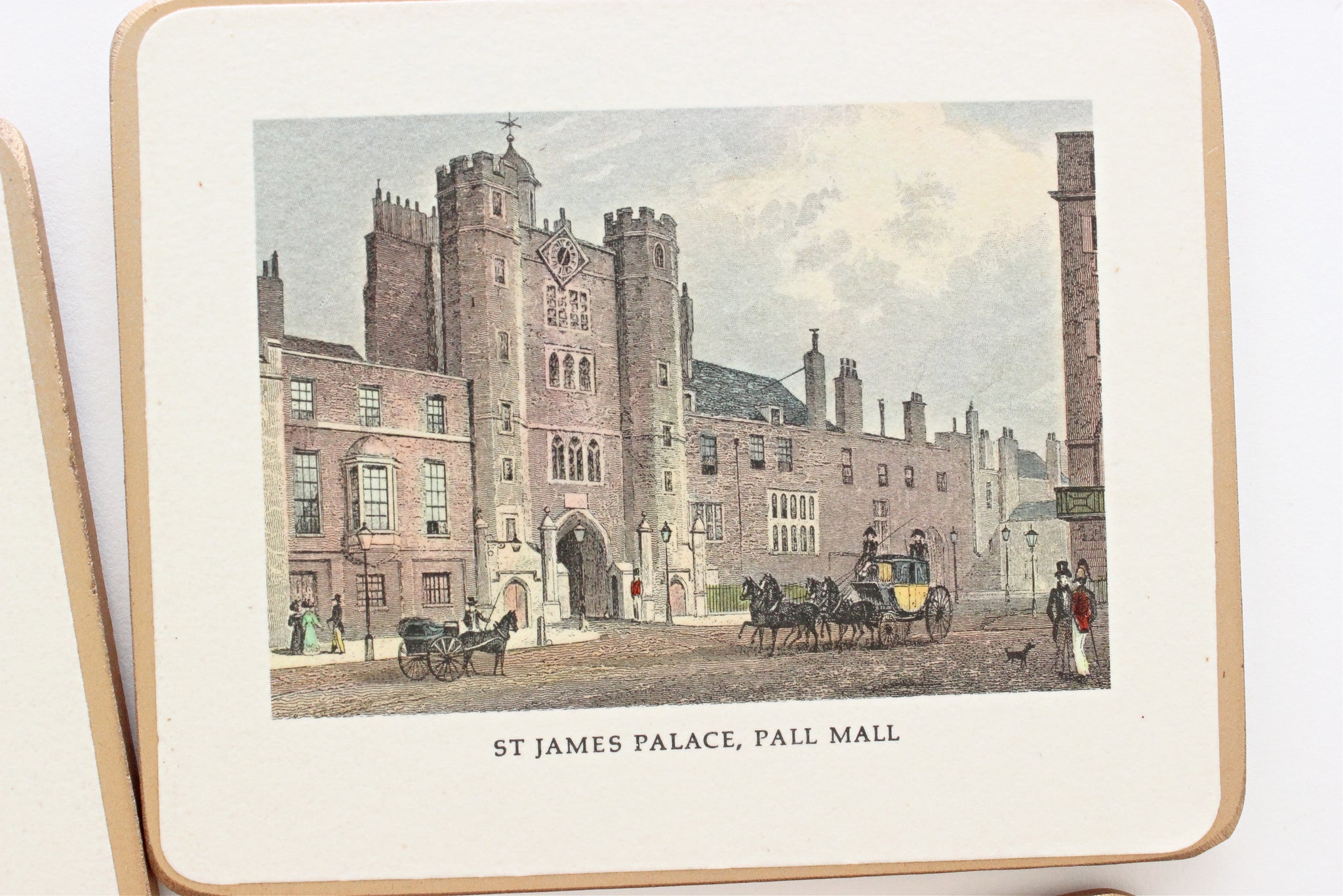 Vintage English Souvenir Coasters