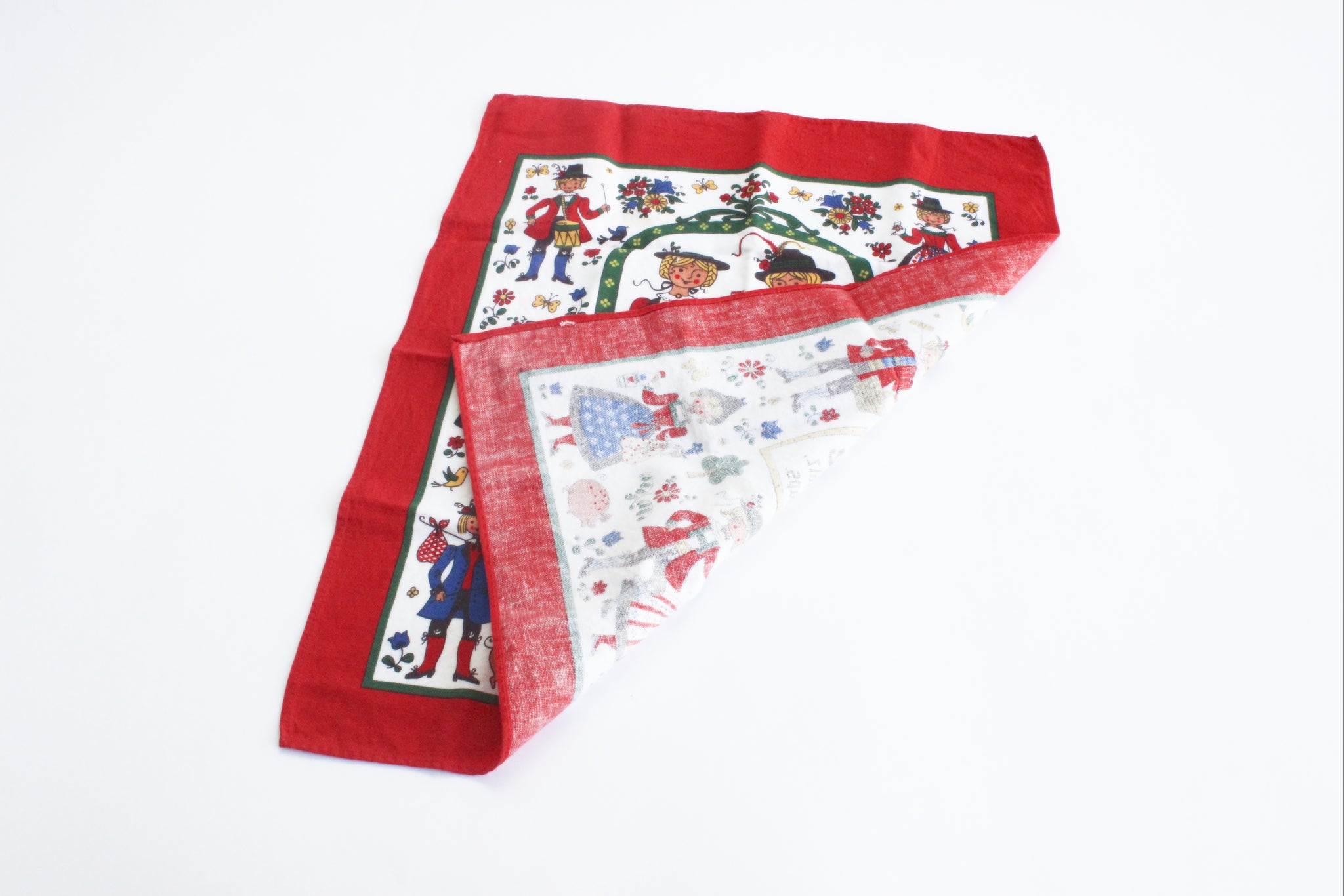Bavarian Tea Towel, Country Cottage Kitchen Decor