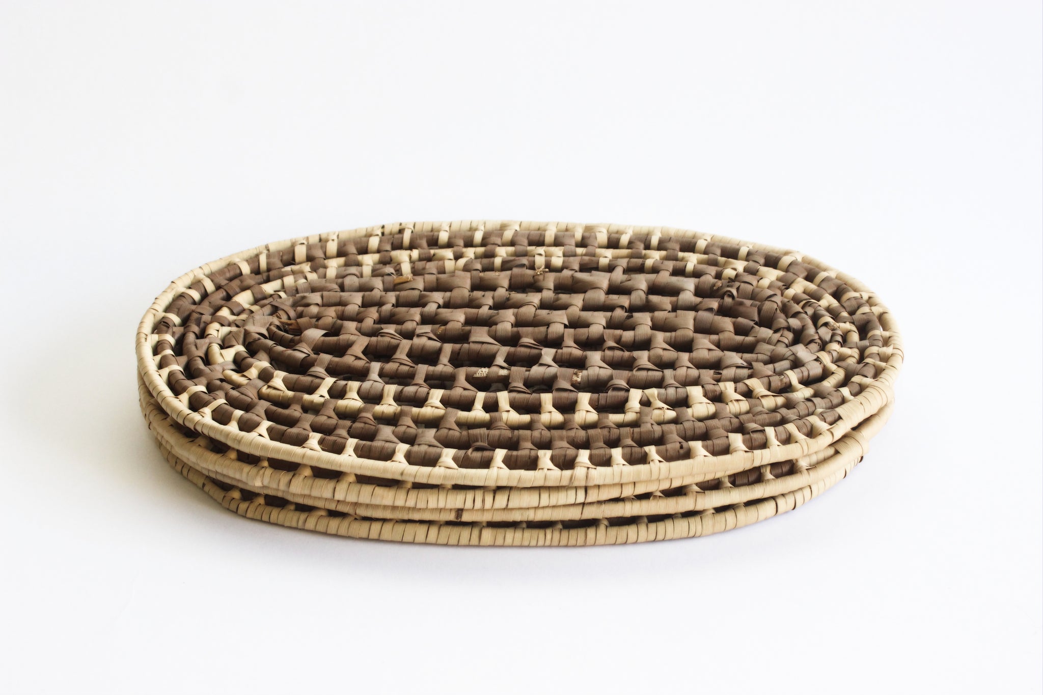 Natural Woven Placemats, 1970s Woven Placemats