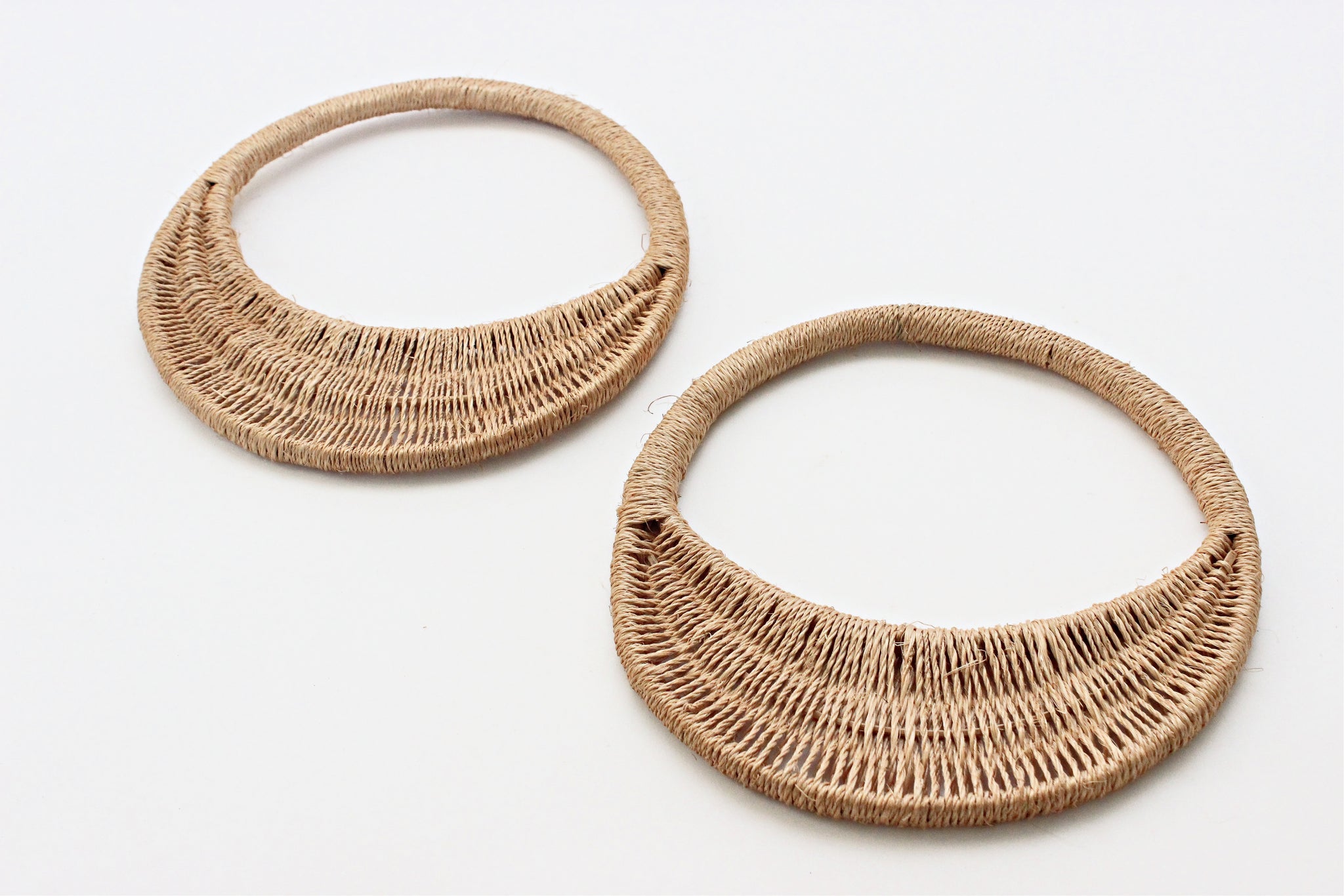 Woven Circular Crafting Rings