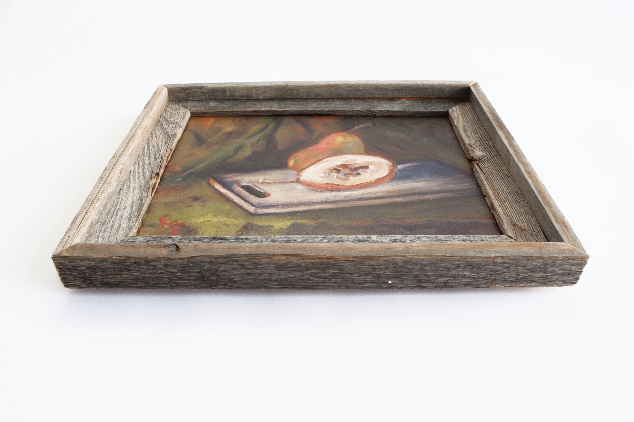 Vintage Original Painting, Oil On Canvas Still Life