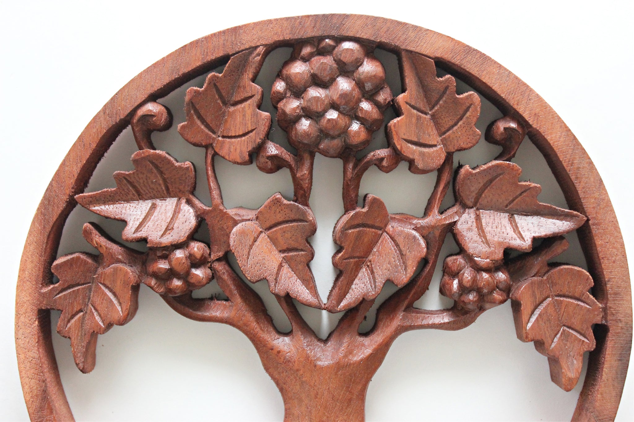 Vintage Wooden Wall Plaque, Craft Supply, Wall Hanging