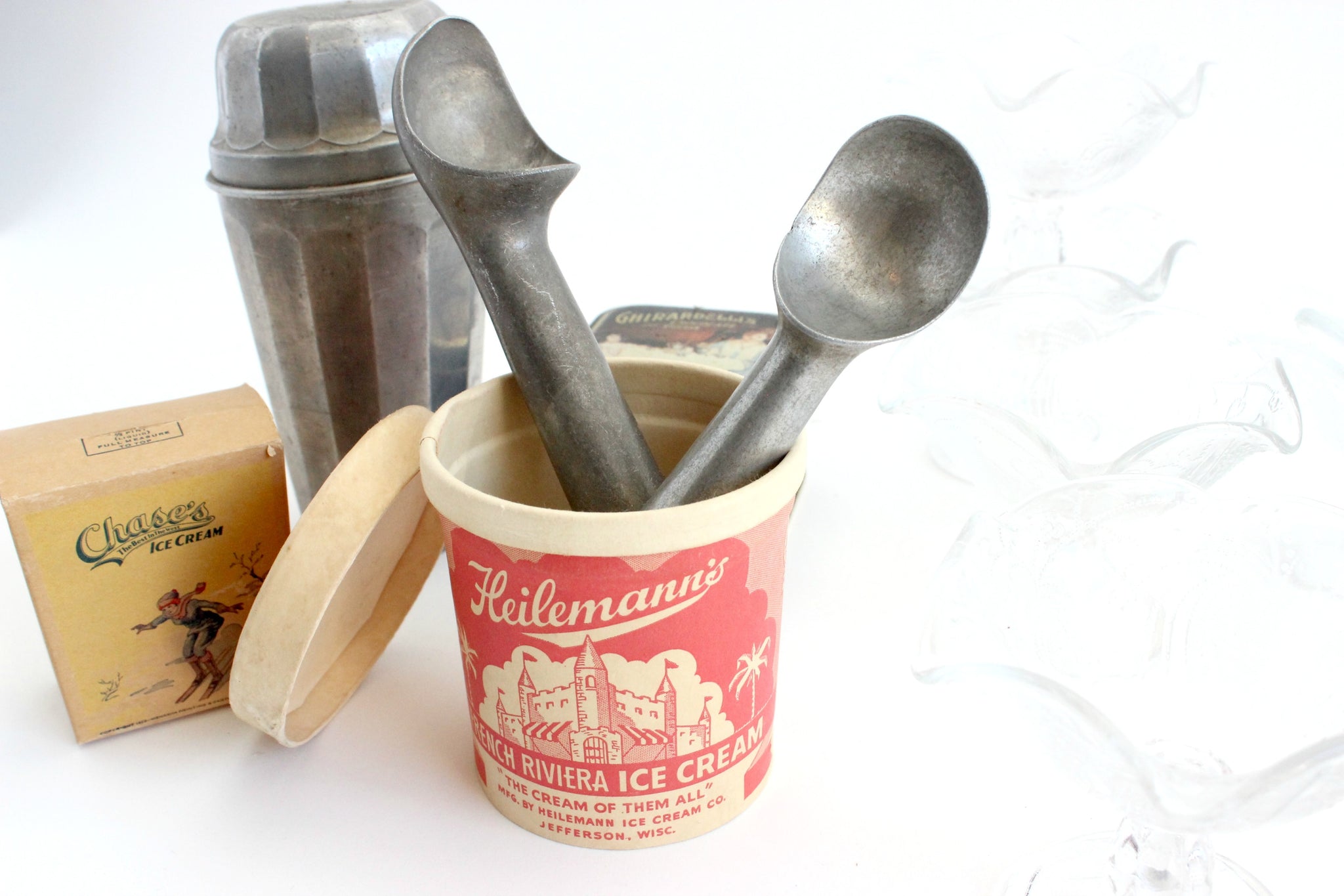 vintage ice cream scoop