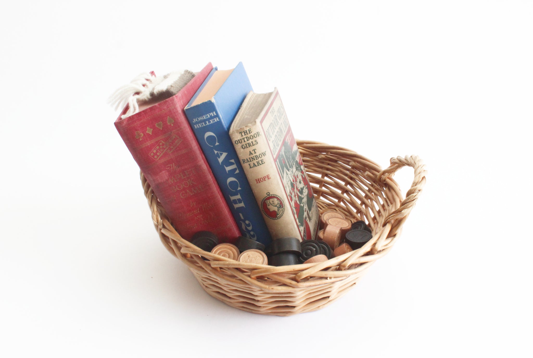 vintage wicker basket