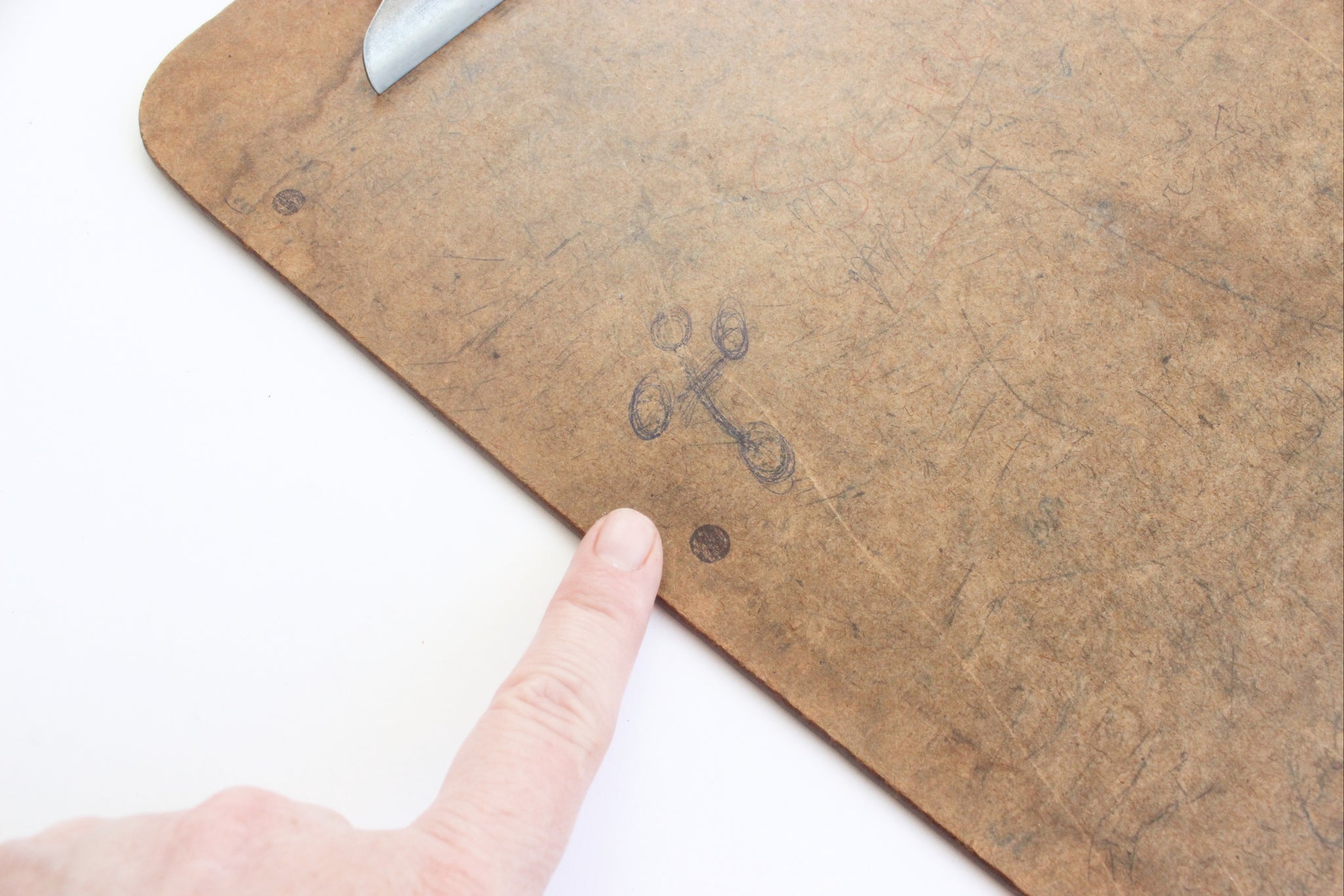 Vintage Wood Clipboard, Home Office Supply