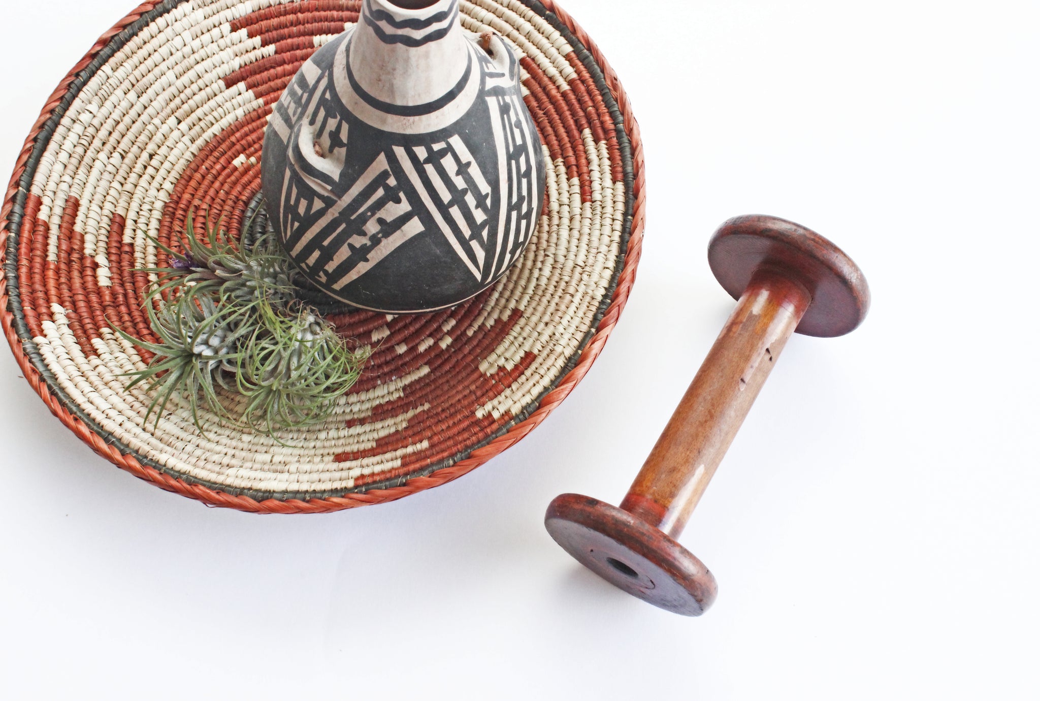 antique yarn spool