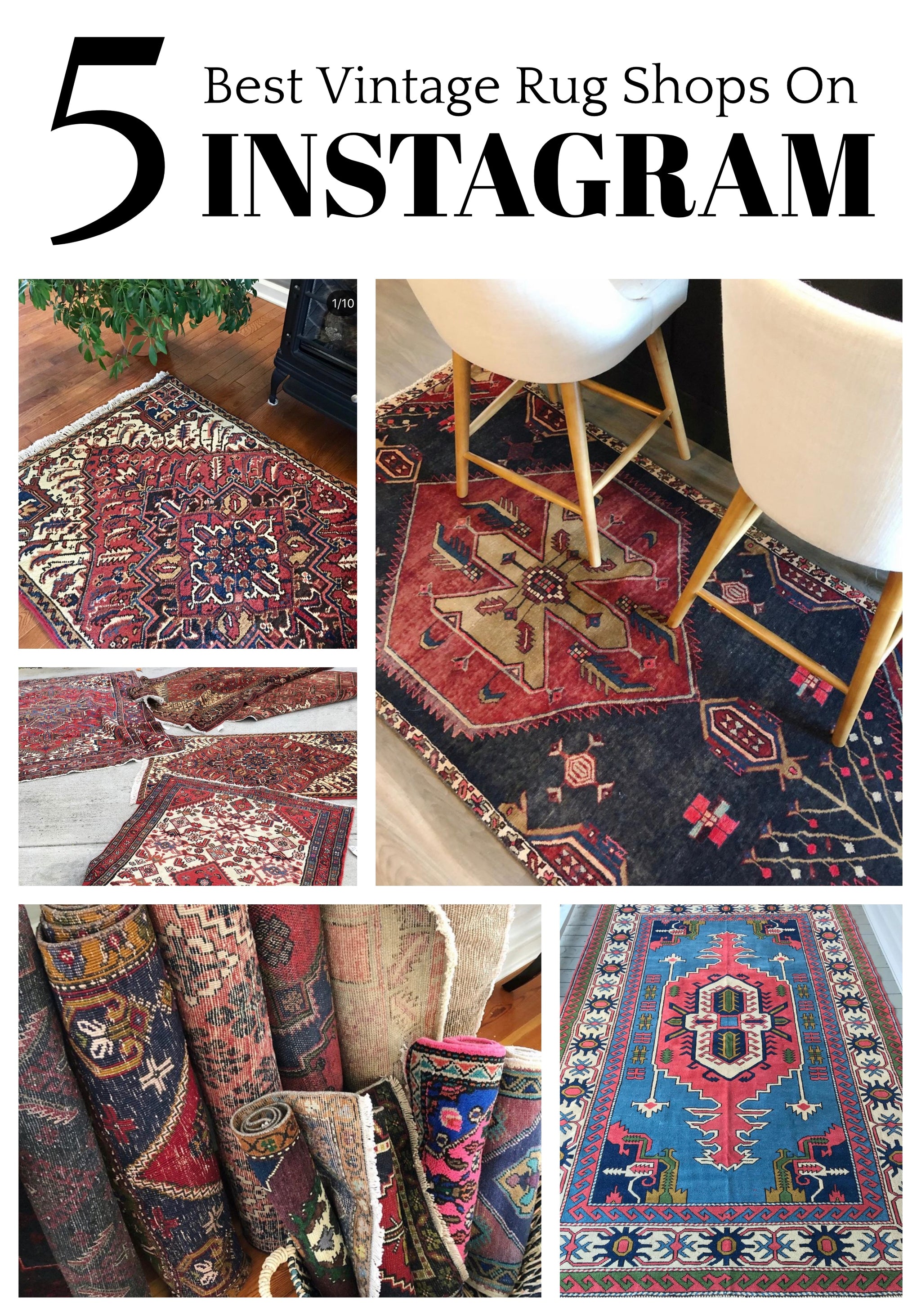 The 5 Best Vintage Rug Shops On Instagram