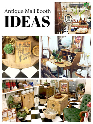 Antique Mall Booth Ideas: My First Booth At Pomona Antique Mart