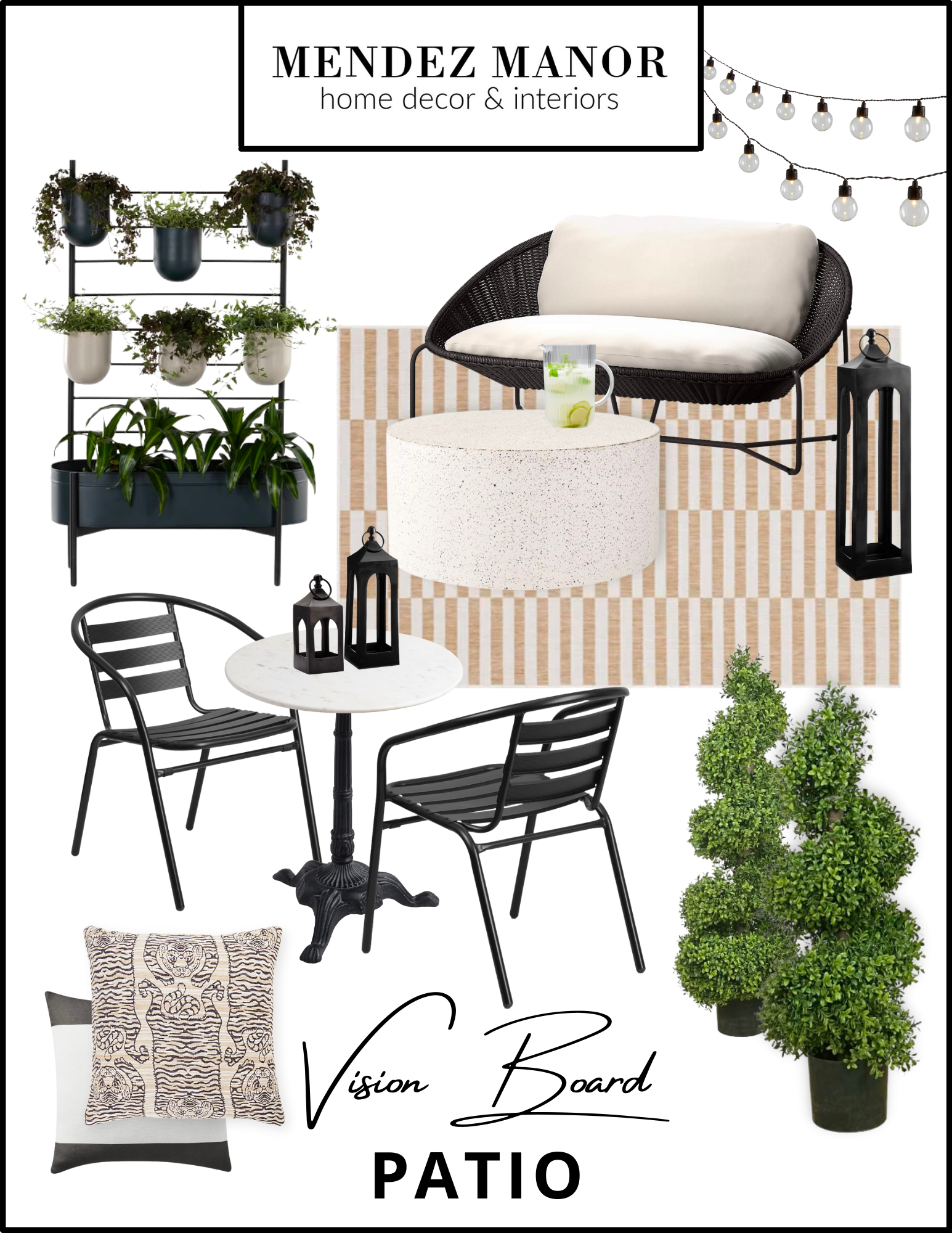 Bistro-Inspired Patio Design