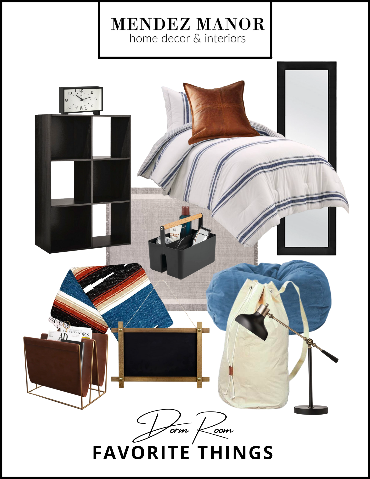 Boys' Dorm Room Favorites
