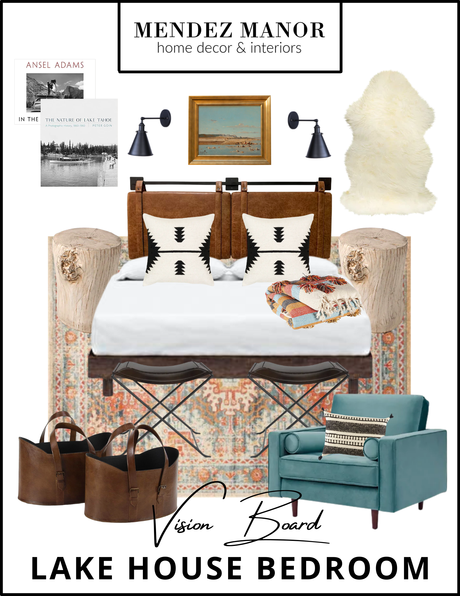 Lake House Bedroom Design