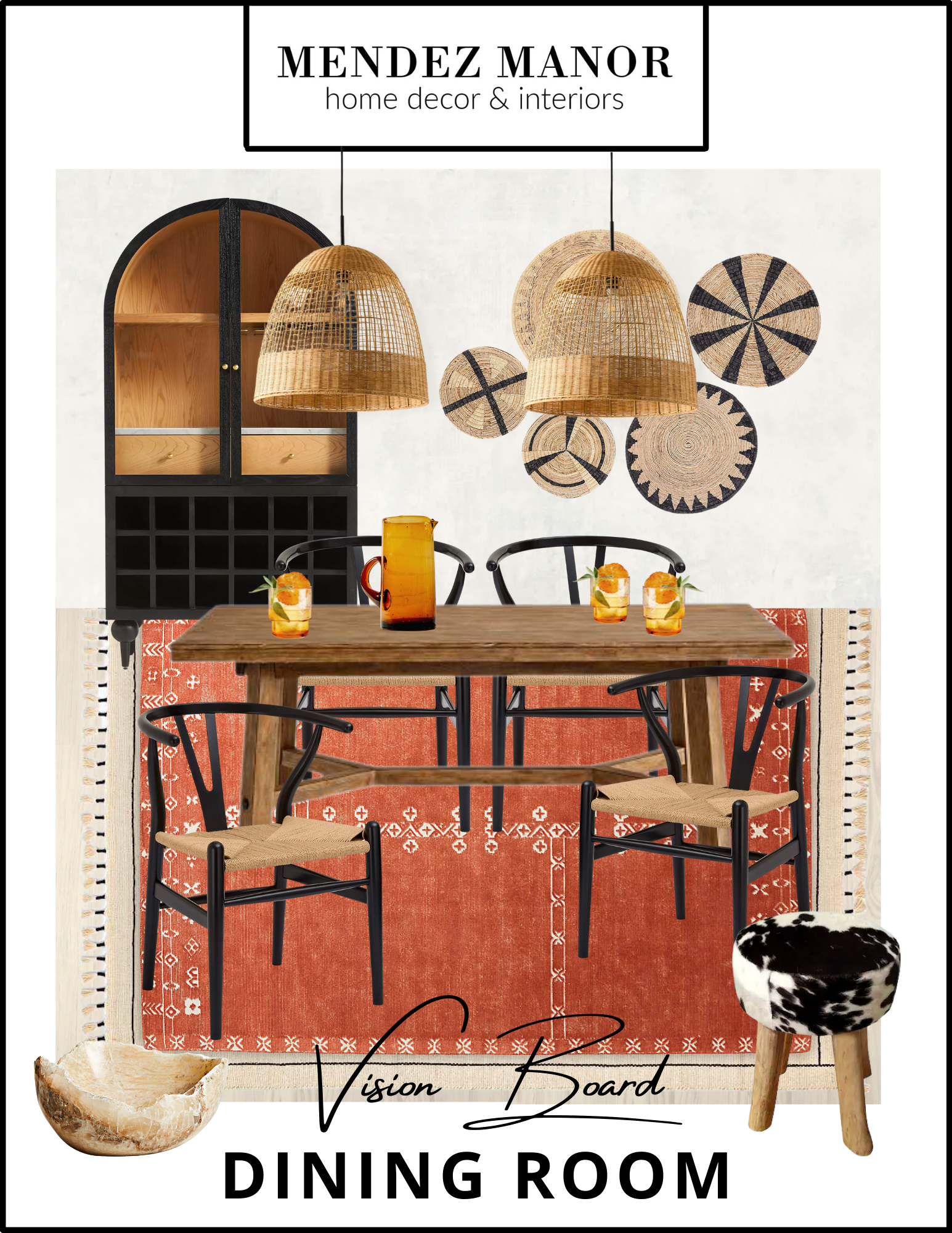 Casual Desert Dining Room Design