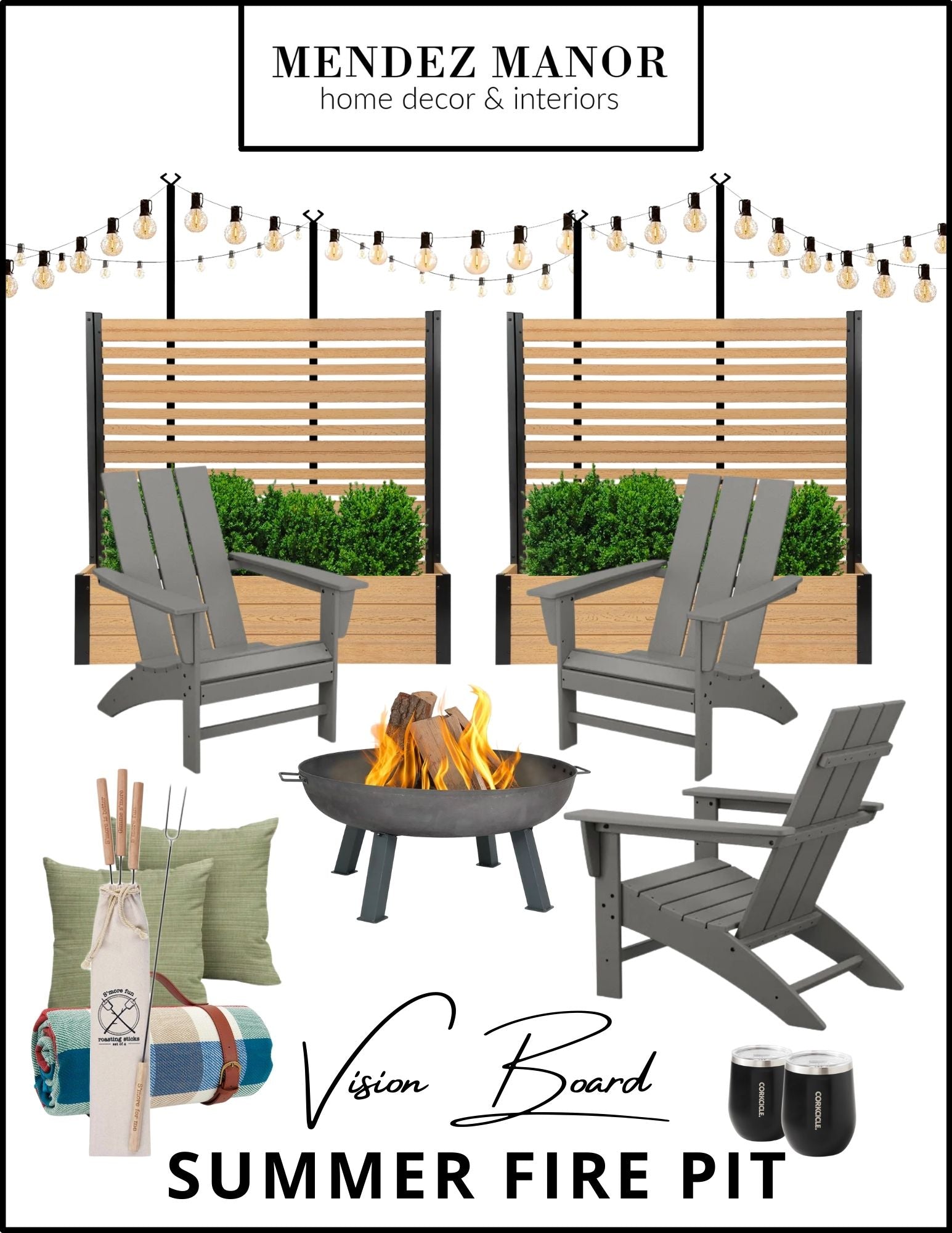 Summer Fire Pit Design