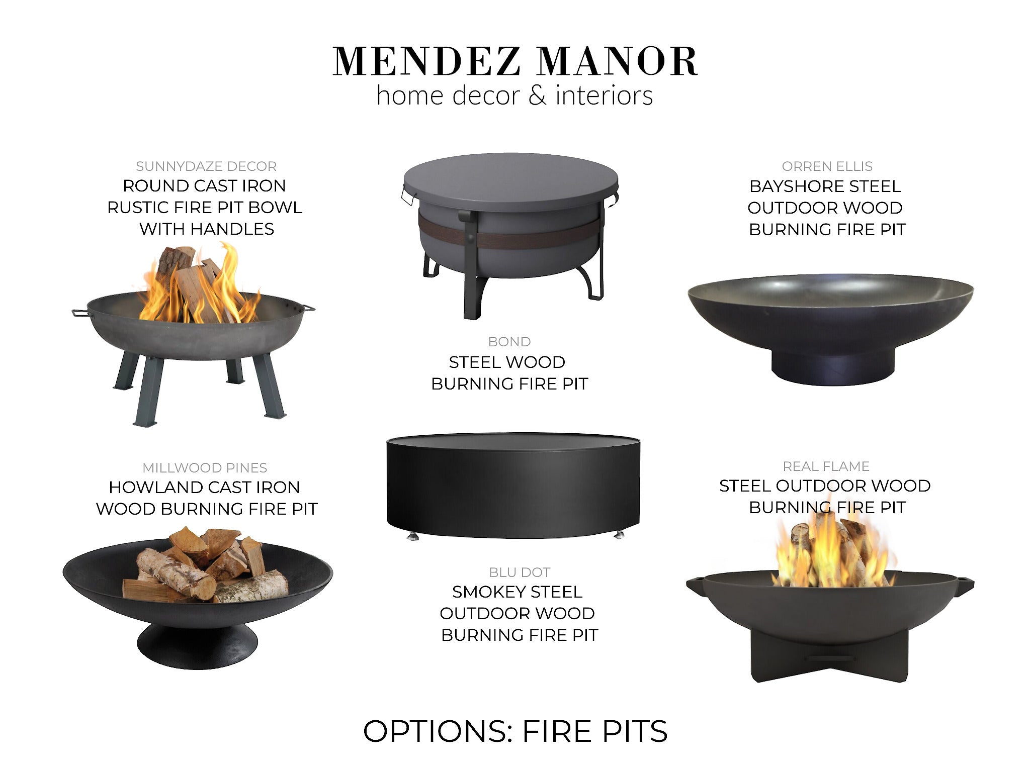 Heavy Duty Fire Pits