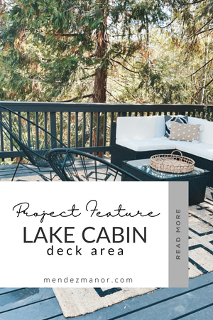 Lake Arrowhead Cabin Deck Design
