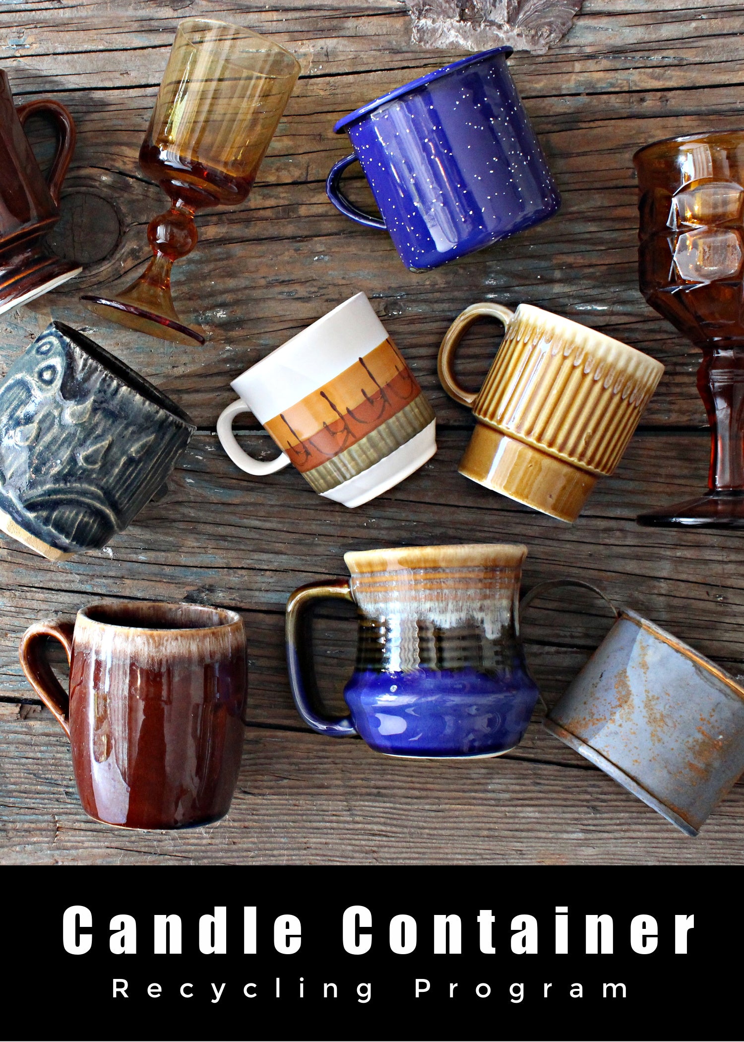 Candle Container Recycling Program + 3 Ways To Reuse Your Candle Container