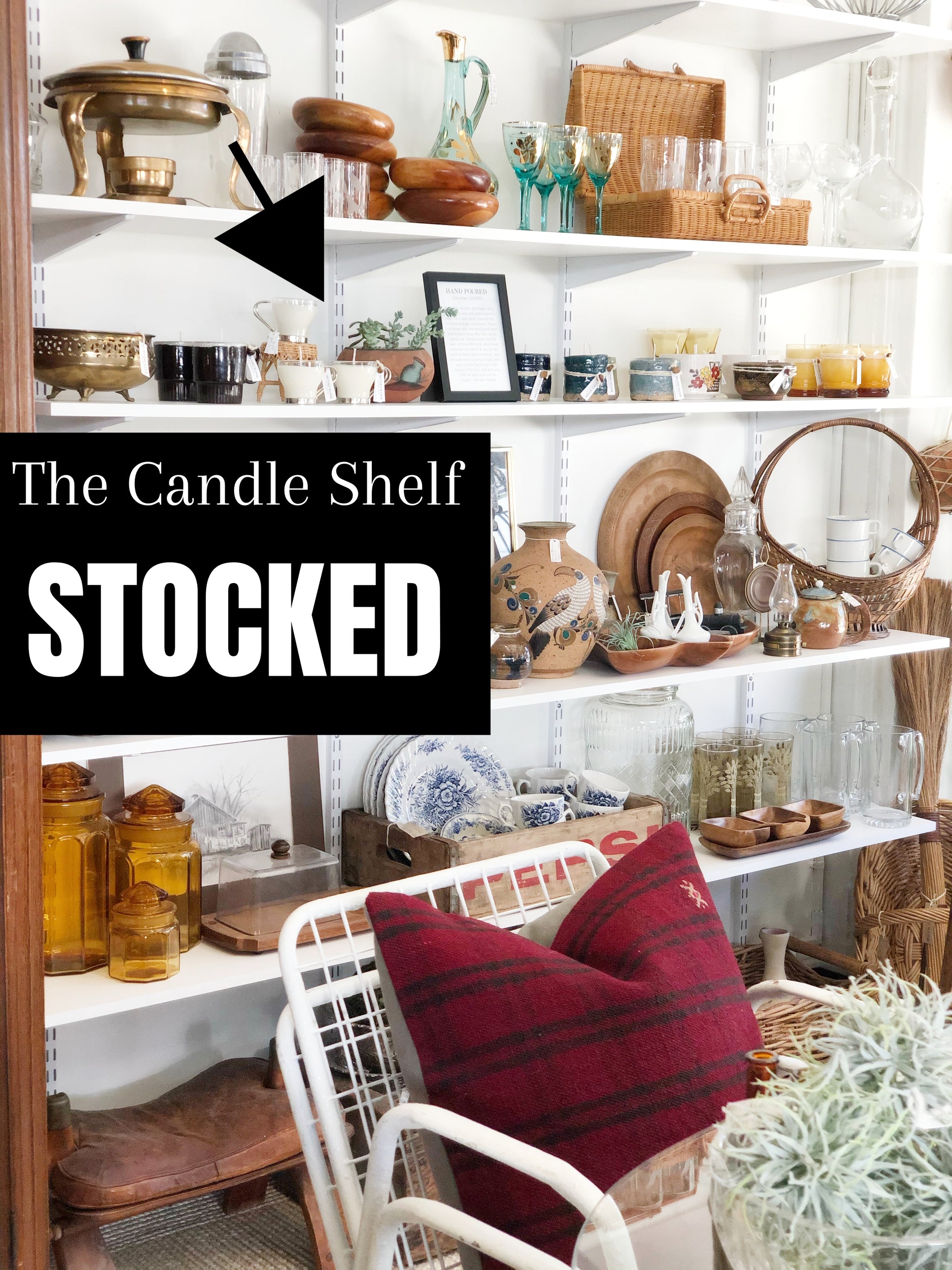 The Candle Shelf Is Stocked + Our New Favorite Scent Combo