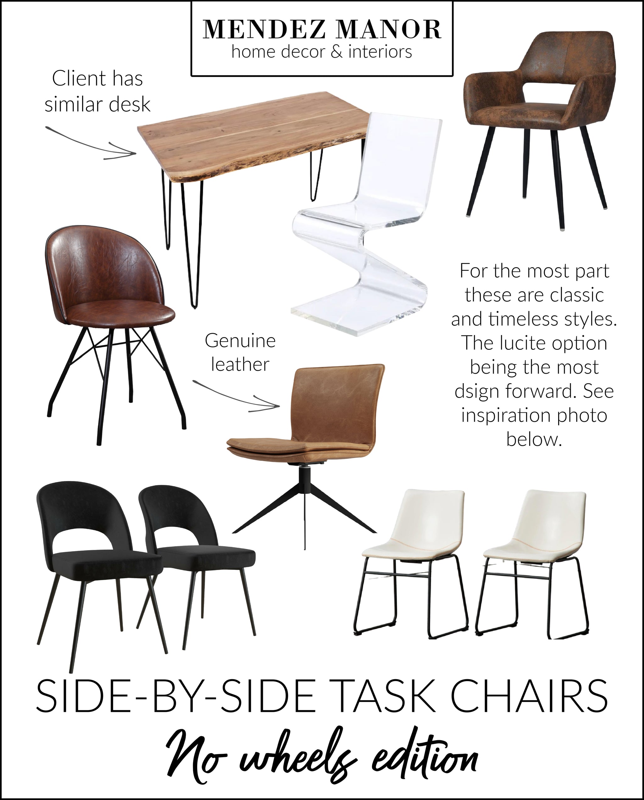 Choosing Task Chairs For Side-By-Side Office Desks