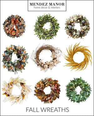 9 of our favorite Fall wreaths for your front door