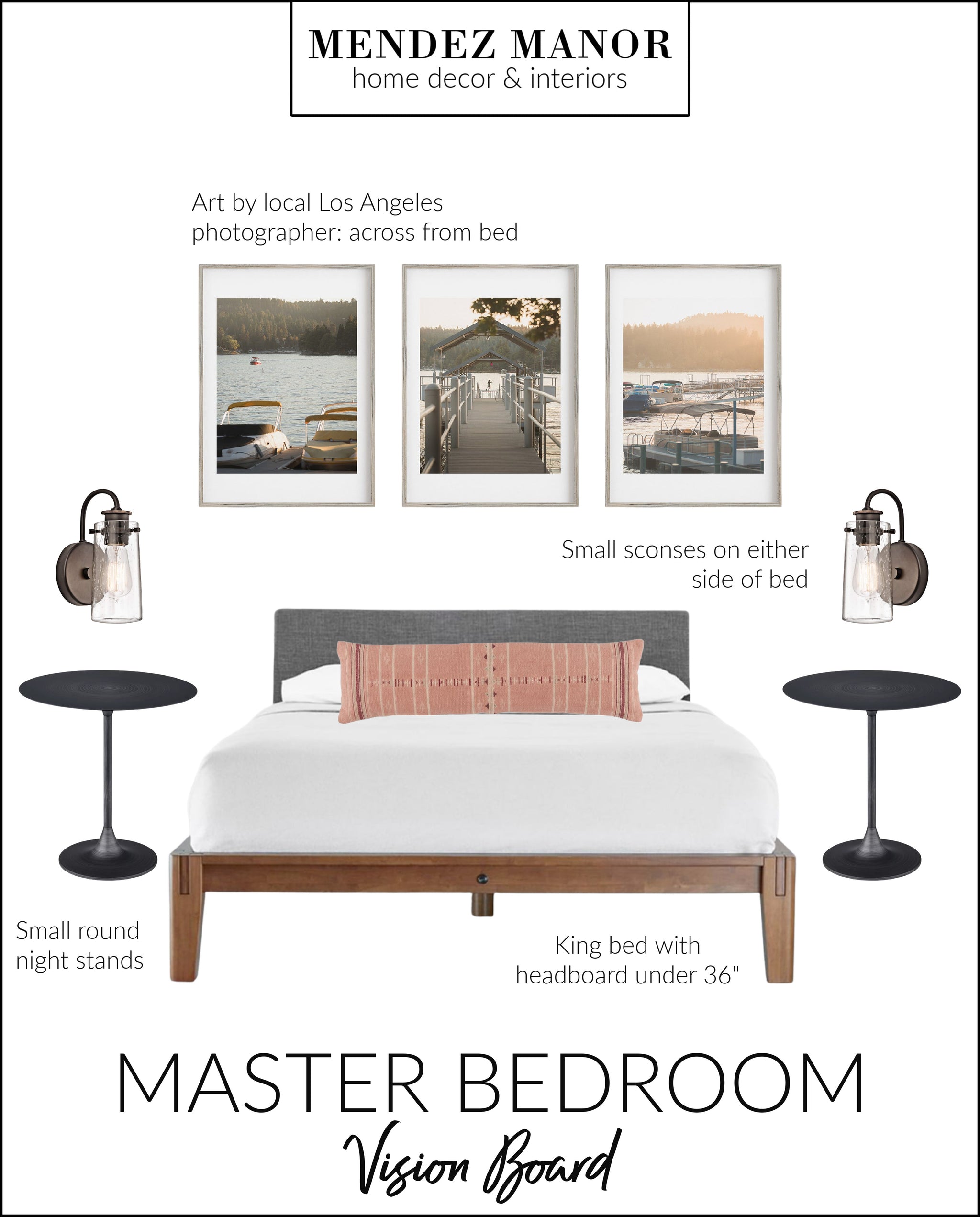 Modern California Cabin Bedroom Design Mendez Manor