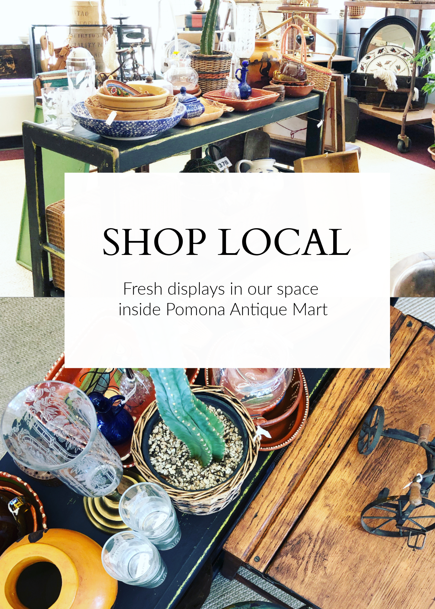 Fresh Displays At Our Downtown Pomona Location