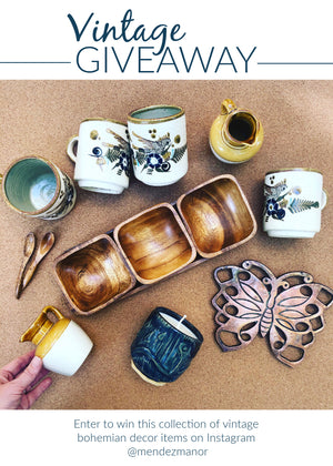 Vintage Home Accessories Giveaway