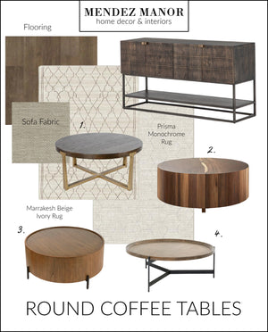 Round Coffee Table Options