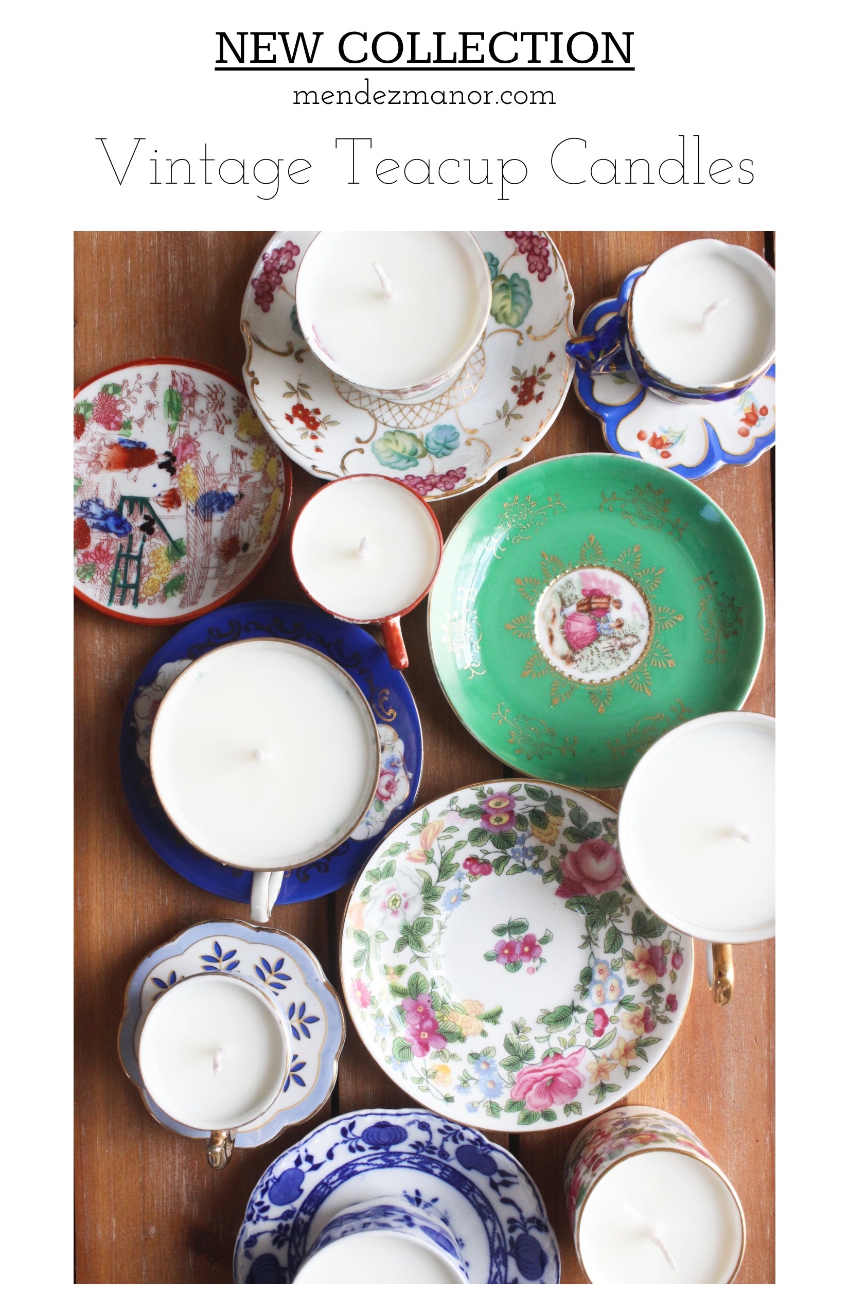 New Candle Collection: Mini Teacup Candles
