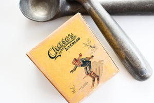Vintage Ice Cream Carton, Nostalgic Kitchen Decor