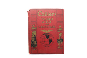 1940 Edition of the Collier's World Atlas and Gazetteer, Vintage Maps