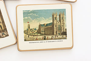 Vintage English Souvenir Coasters