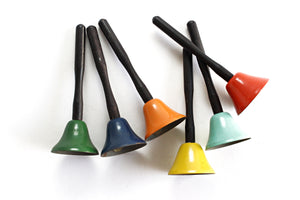 Vintage Music Class Hand Bells, Learning Bells