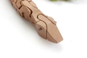 Wooden Toy Snake