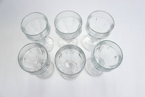 Vintage Water Goblets, Iced Tea Glasses, Ice Cream Cups