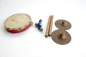 Vintage Children's Percussion Instruments