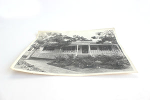 Vintage Black and White Photograph, Original Photo, Pioneer Home of the Mother Colony, Scrapbooking Supply