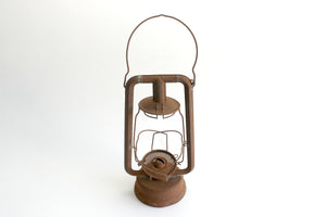 Farmhouse Style Decor, Antique Oil Lantern, Rustic Home Decor, Vintage Prop