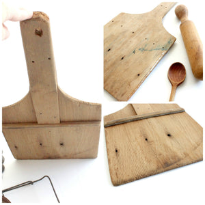 Vintage Bakeware Collection, Rustic Kitchen Tools