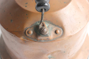 Antique Copper Kettle, Farmhouse Kitchen Decor
