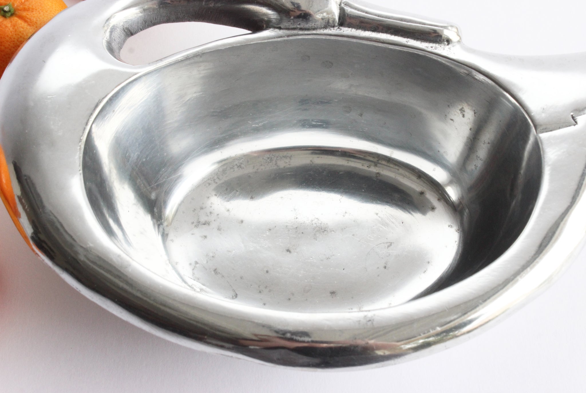 vintage pewter bowl