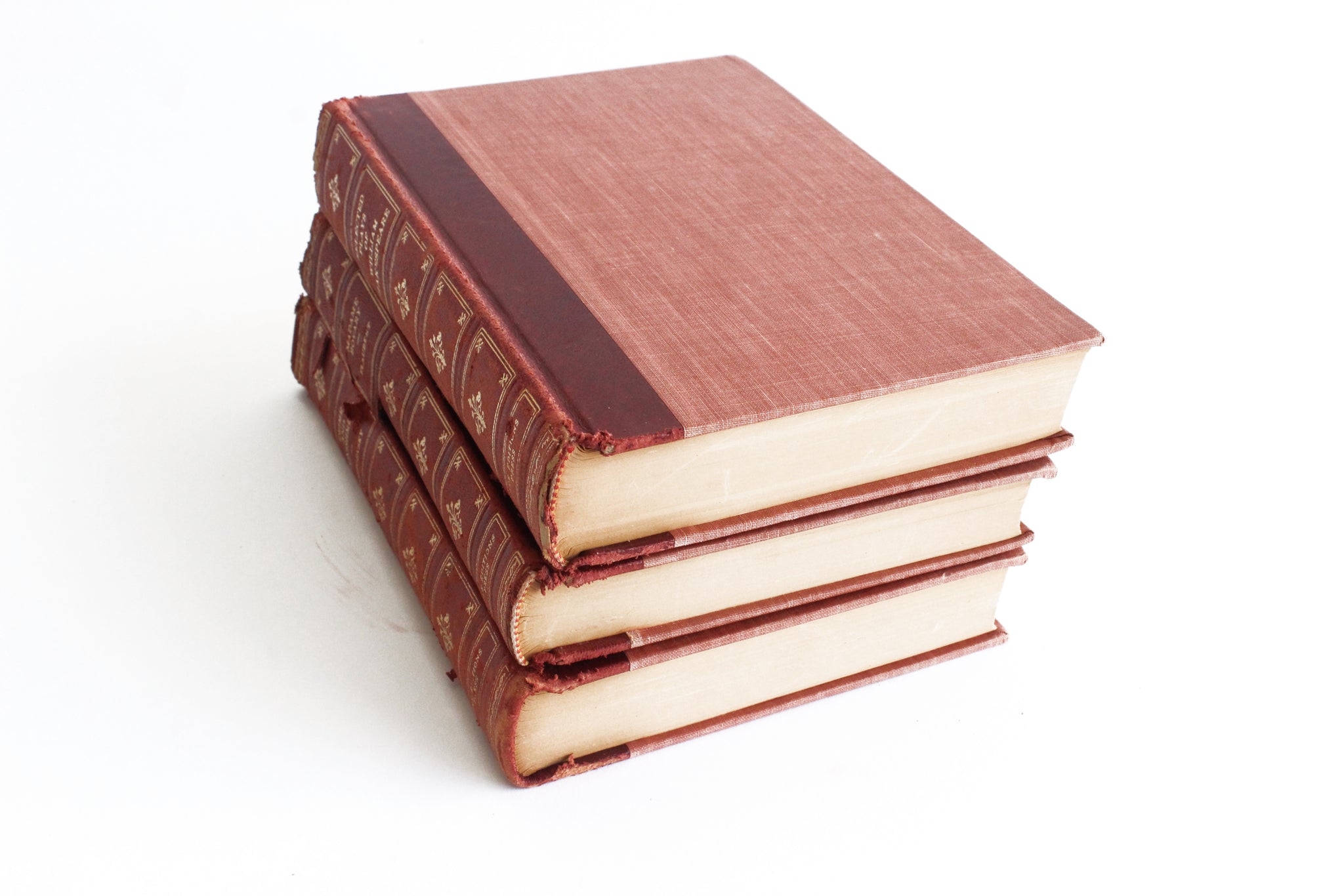 Set of 3 Vintage Classic Novels, Hardcover Books