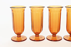 sustainable home decor vintage glassware parfait cups
