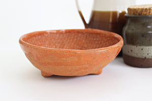Unique Terra-Cotta Bowl, Handmade Clay Bowl, Fine Art Stoneware