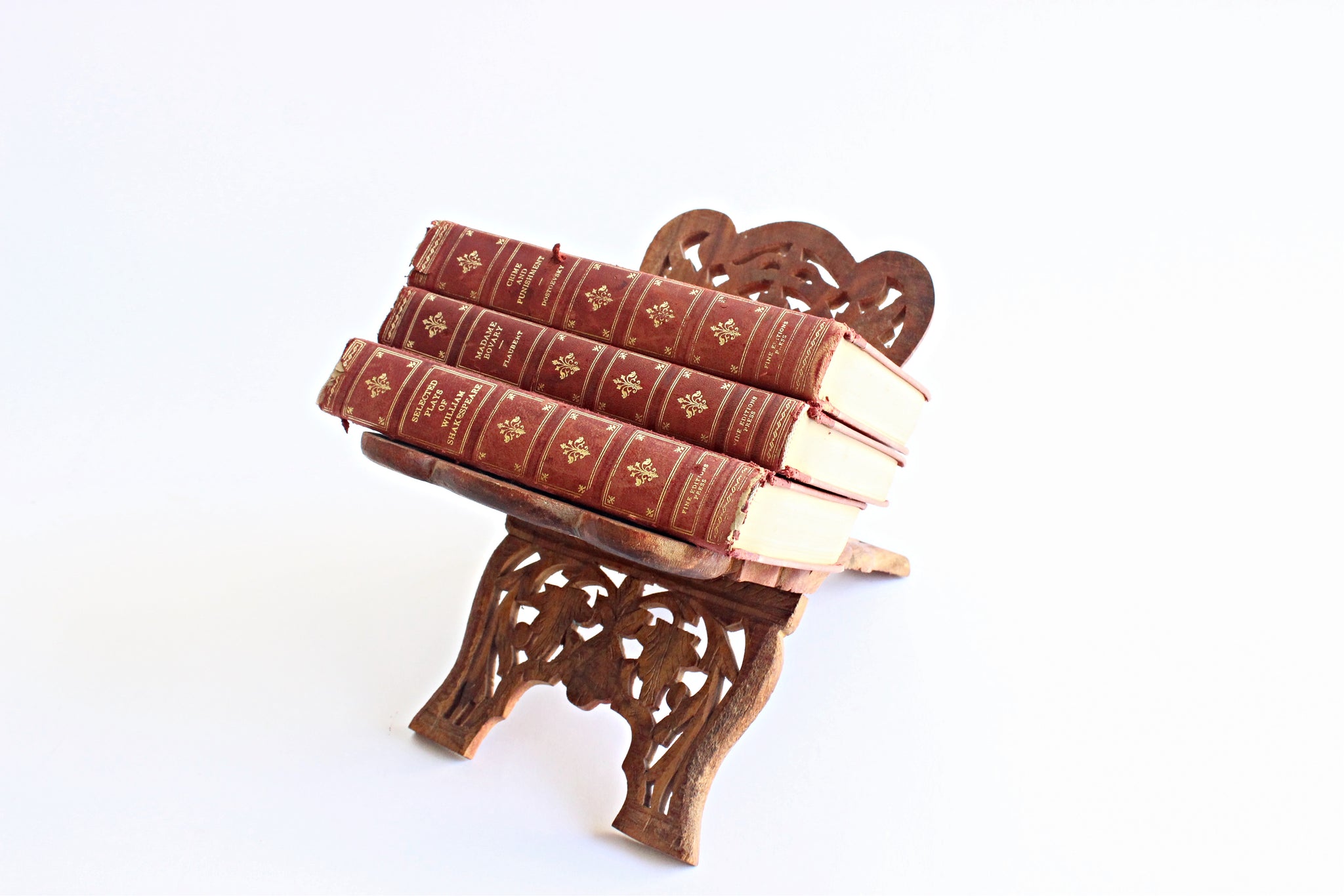 Set of 3 Vintage Classic Novels, Hardcover Books