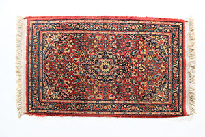 Vintage Area Rug, Kismet Fine Wool Rug, Traditional Persian Style Rug