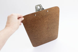 Vintage Wood Clipboard, Home Office Supply