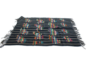 Hand Stitched Table Linen, Vintage Textile