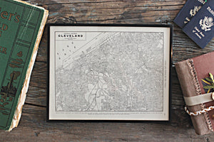 vintage city maps