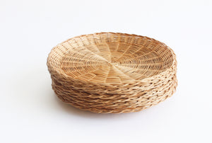 Wicker Paper Plate Holders, Set of 8 Woven Plates